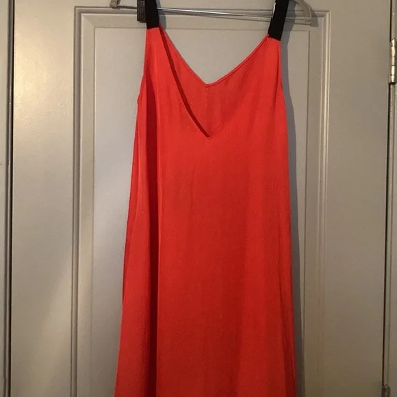 Rag & Bone| Red Zoe Asymmetric Shift Dress| Sz S|P - Picture 6 of 9